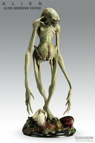 Sideshow H.  R.  Giger Alien Resurrection Alien Newborn Statue - Mib