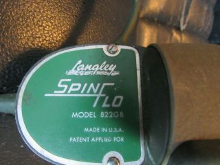 Vintage Langley Spin Lo Model 822GB Spinning Fishing Reel (R1) 2