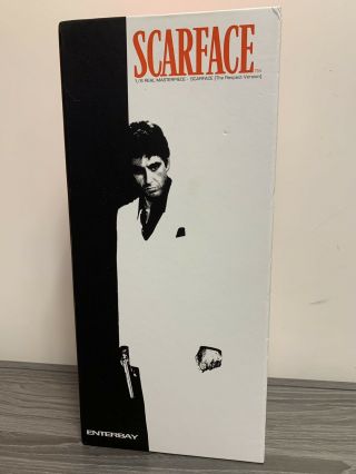 Enterbay Scarface Tony Montana Al Pacino Figure Statue 1/6 Figure Box Set