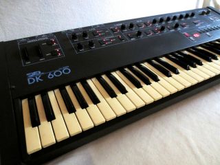 Siel Dk 600 Vintage Rare Italian Analog Poly Synth Synthesizer Polysynth Juno 6