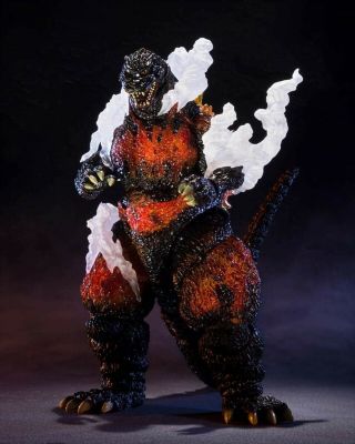 S.  H.  Monsterarts Godzilla 1995 Ultimate Burning Ver.  Action Figure Bandai Japan