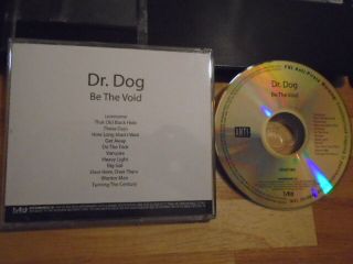 Rare Advance Promo Dr.  Dog Cd Be The Void Black Lodge Ensemble Golden Boots 2012