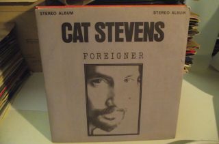 Cat Stevens Foreigner 7 " Lp Rare Jukebox Only Little Lp Llp 227 W/ Pic Sleeve Vg