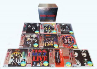 Kiss - 10 Mini Lp Cd Japan 2006,  Double Platinum Promo - Box Very Rare Oop Like