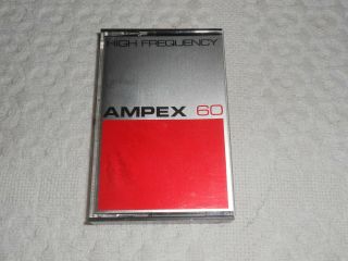Ampex 60 High Frequency Cassette Tape - Rare