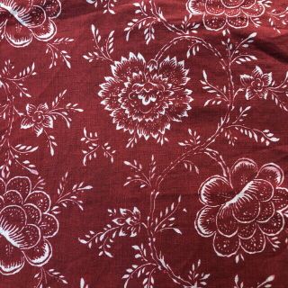 Ralph Lauren Full/queen Duvet/comforter Cover Cold Spring Floral Red/white Rare
