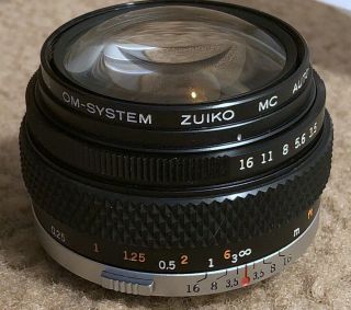 Olympus Zuiko Mc Auto - W 18mm 1:3.  5 Om - System (rare)