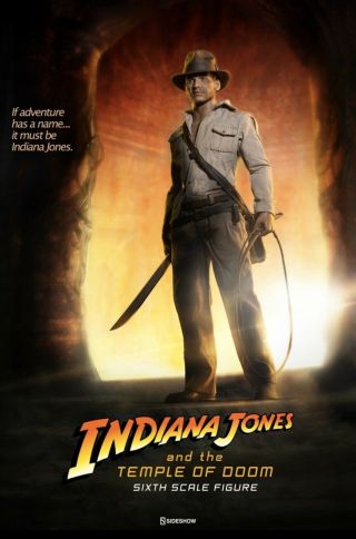 Indiana Jones Exclusive Sideshow Collectibles Temple Of Doom 1/6 Scale