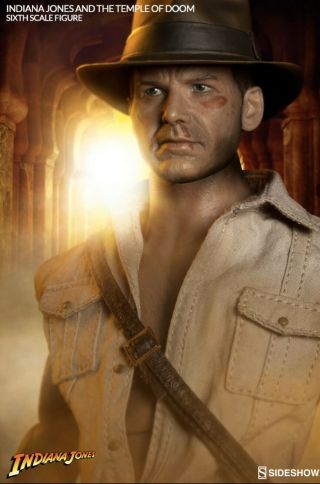 Indiana Jones EXCLUSIVE Sideshow Collectibles Temple Of Doom 1/6 Scale 3