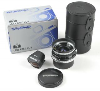 Rare Voigtlander Sc Skopar 21mm F /4 Contax C,  Nikon S,  Cosina Voigtlander