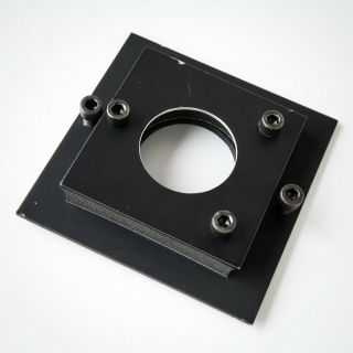 Rare For Beseler Enlargers Delta Bes - Align 4x4 " Adjustable Lens Board