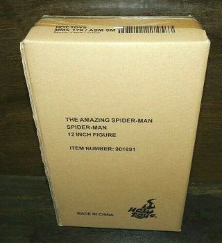 Hot Toys Spiderman Mms179 Spiderman Shipper 901891 Spidey