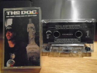Rare Oop The D.  O.  C.  1st Cassette Tape Rap N.  W.  A.  Eazy - E Ice Cube Mc Ren Dr.  Dre