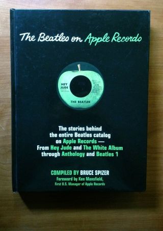 The Beatles On Apple Records By Bruce Spizer Book 2003 Rare 1st Edition