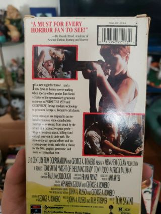 - Rare Horror - Night of the Living Dead (VHS,  1991) 3