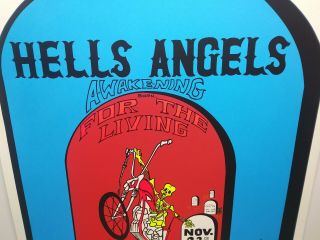 Hells Angels Grateful Dead Anderson Theatre Poster RARE 2