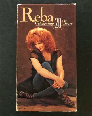 Reba Mcentire Celebrating 20 Years Rare Oop Vhs Tape Music Videos No Dvd Release