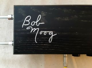 Moog Theremin SIGNED by Bob Moog RARE 2