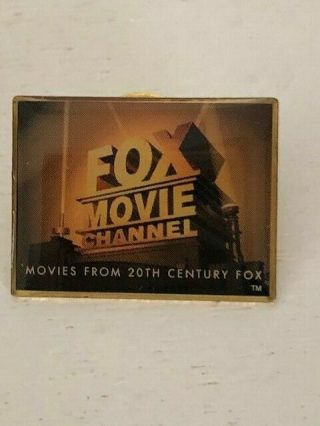 Rare Fox Movie Channel Pin 20th Century Fox