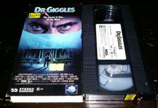 Dr.  Giggles (vhs,  1993) Rare Horror / Slasher Oop - Plays Great