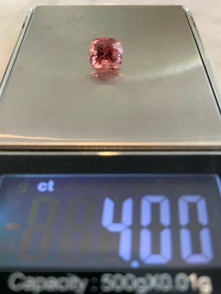 4ct Rare Padparadscha Colour Natural Spinel