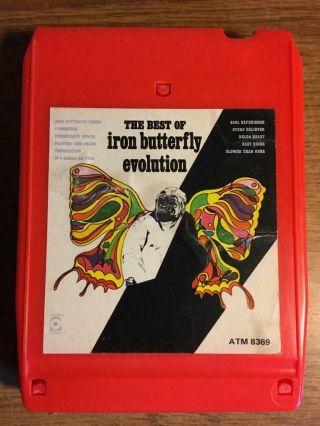 Iron Butterfly The Best Of Vintage Rare 8 Track Tape Late Nite Bargain