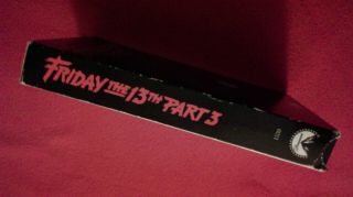 Friday The 13th - Part 3 (VHS) Horror,  Slasher RARE (Halloween Special) 3