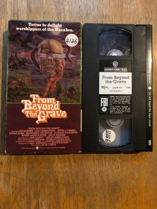 From Beyond The Grave 1974 Vhs Peter Cushing Amicus Anthology Rare Horror