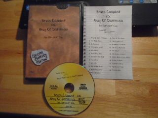 Rare Oop Bruce Campbell Vs.  Army Of Darkness Dvd Director 