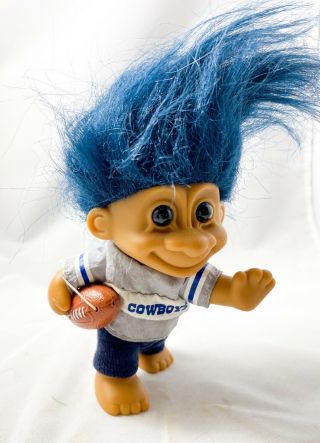 Russ Troll Doll Dallas Cowboys Football Player / Dolls / Vintage Toys