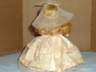 40 ' s vintage 5 1/2 in.  bisque jointed Nancy Ann - story book girl doll 3
