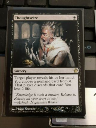 Mtg Thoughtseize Theros X1 Nm 1 Card Rare