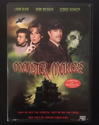 Monster Makers Rare Dvd Linda Blair 2004 Hallmark Channel Nm Disc Out Of Print