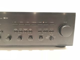 YAMAHA AX - 930 POWER AMPLIFIER/ RECEIVER NATURAL SOUND 130W PER CHANNEL VERY RARE 3