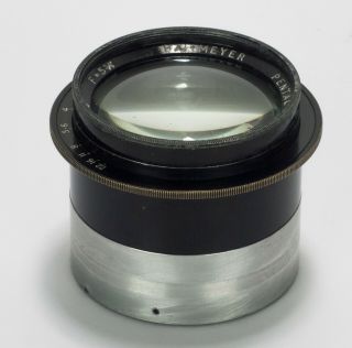 Rare Fast Dallmeyer Pentac 5&¾ " 146mm F/2.  9 Early Vintage Lens Huge Coverage 4x5