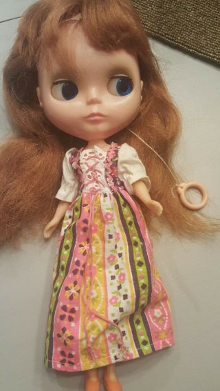 Rare Red Haired With Bangs Kenner Blythe Doll 1972