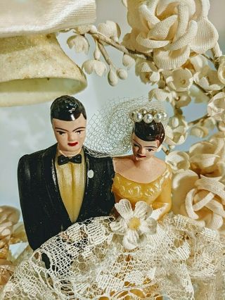 Vintage Antique Wedding Cake Topper