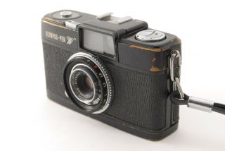 [RARE Exc,  5] Olympus PEN W Wide Black Half Frame Film Camera 25mm From Japan 3