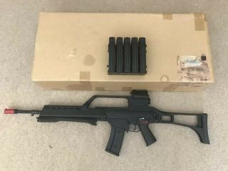 Ares Star Hk G36c Full Size With Dual Optic Carry Handle - Rare Airsoft