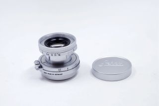 Rare Leica Leitz Elmar 50mm F2.  8 50/2.  8 Ltm/l39/m39 Lens