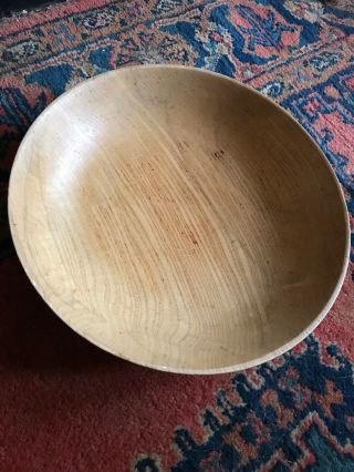 Antique / Vintage Wooden Hand Turned Bowl