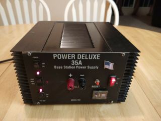 Rare Palomar 500 Power Deluxe 35a Base Station Power Supply Linear Amplifier Amp