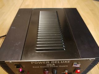 Rare Palomar 500 Power Deluxe 35A base station power supply linear amplifier amp 3
