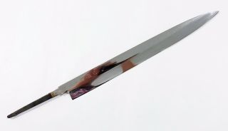 Rare Master Kenichi Shiraki Japanese Yanagiba Knife Keijiro Doi Honyaki Ikeda