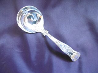 Lovely Silver Plated Epns Small Kings Pattern Sauce Ladle