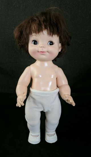 Vintage 1966 Effanbee 11 " Half Pint Doll,  Brown Hair & Eyes 2400