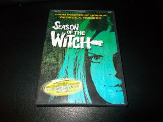 Season Of The Witch Dvd : George A.  Romero,  Horror,  Rare,  Oop