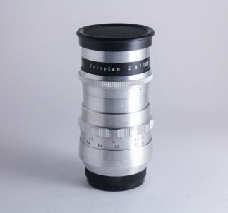 rare Meyer - Optik Gorlitz TRIOPLAN 100mm F/2.  8 Lens M42 Mount Bubble Bokeh vtg 2