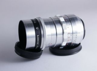 rare Meyer - Optik Gorlitz TRIOPLAN 100mm F/2.  8 Lens M42 Mount Bubble Bokeh vtg 3