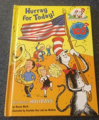 Seussentennial Hurray For Today Rare Dr.  Seuss Book,  First Edition Holidays